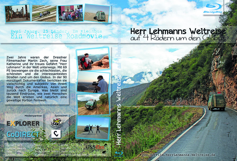 Herr Lehmanns Weltreise Cover Bluray