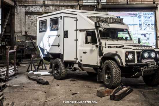 Land Rover Defender 130 Singlecab - Explorator Expeditionsfahrzeug