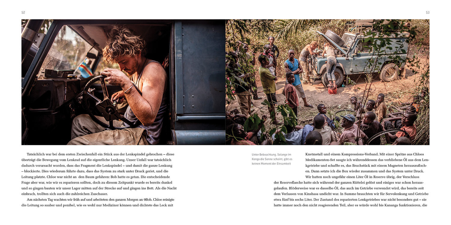 Die Durchquerung des Kongo - Land Rover Expedition - Buch