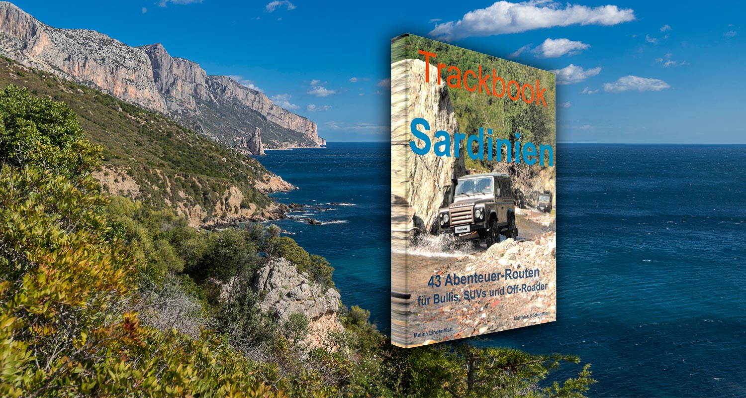Trackbook Sardinien Offroad Reiseführer GPS