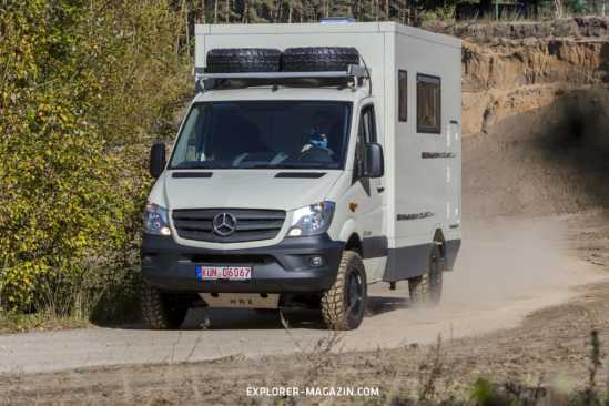 Mercedes-Benz Sprinter Allrad Wohnmobil von HRZ im Test