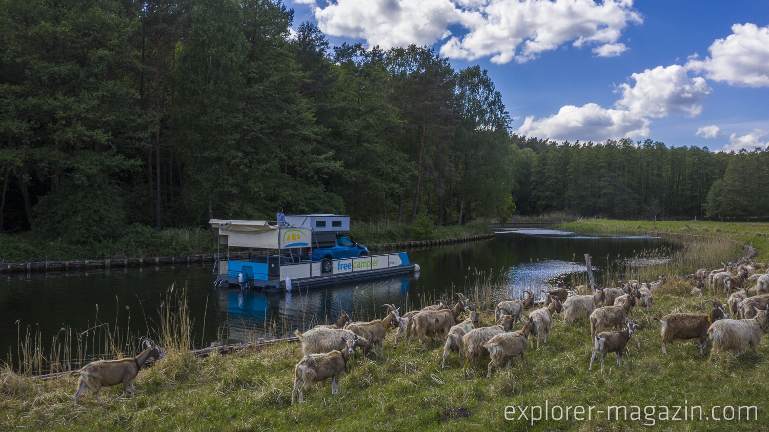 Floß-Expedition in Havel