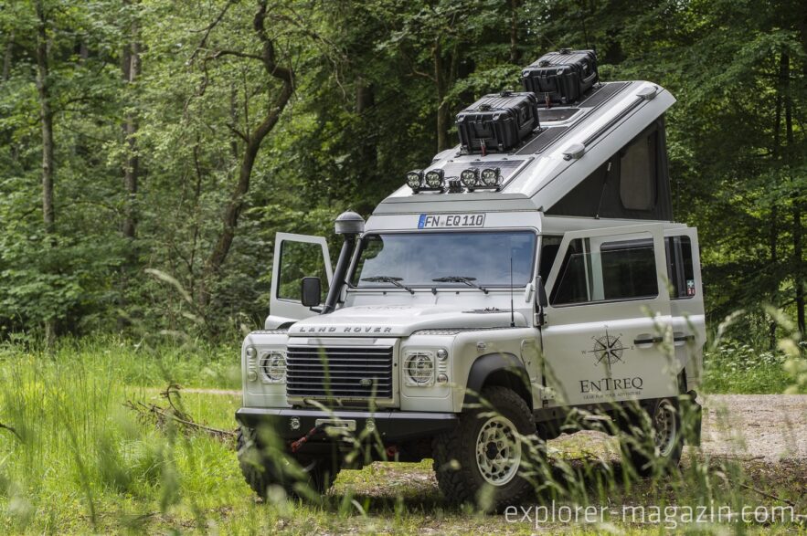 Probefahrt Land Rover Defender Entreq
