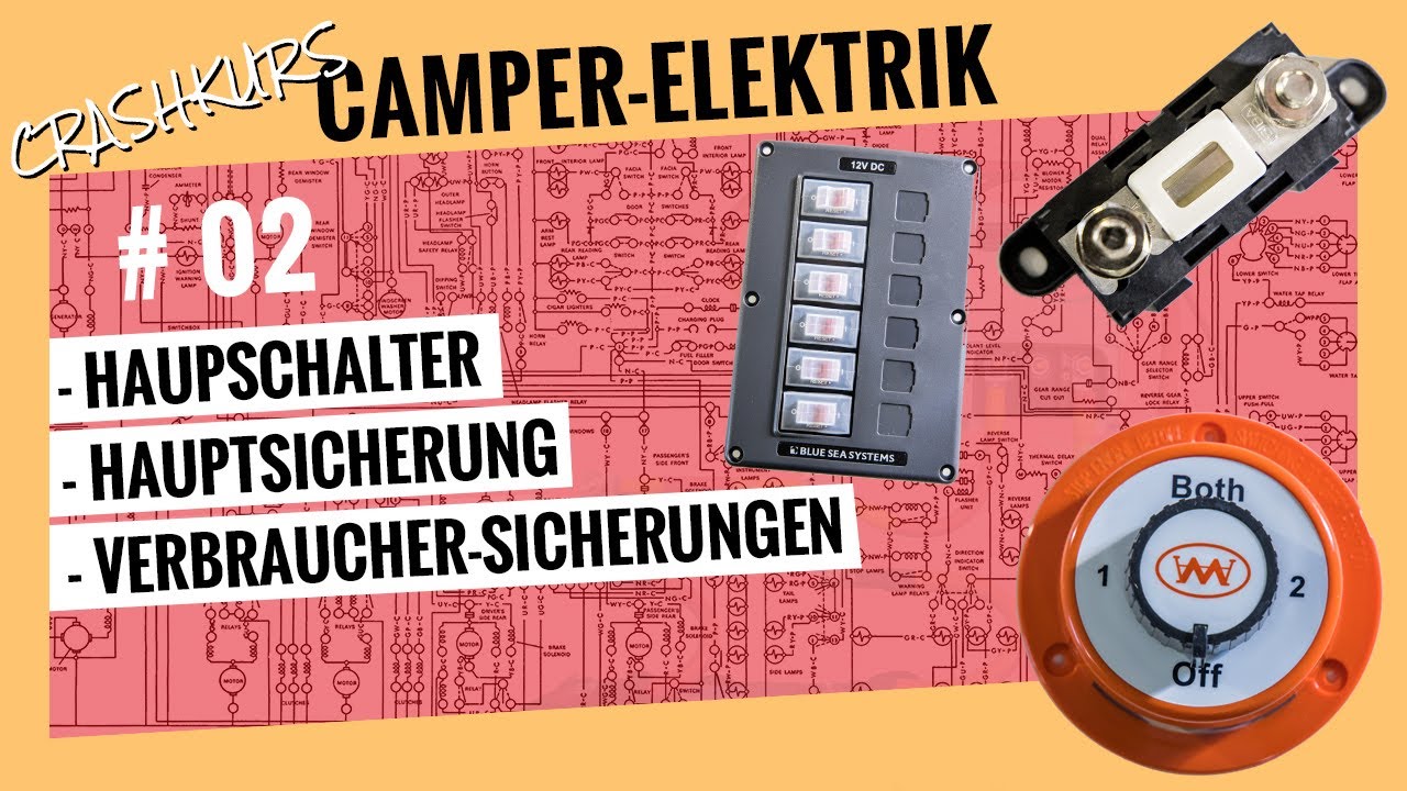 Wohnmobil Elektrik - Camper Elektrik leicht erklärt