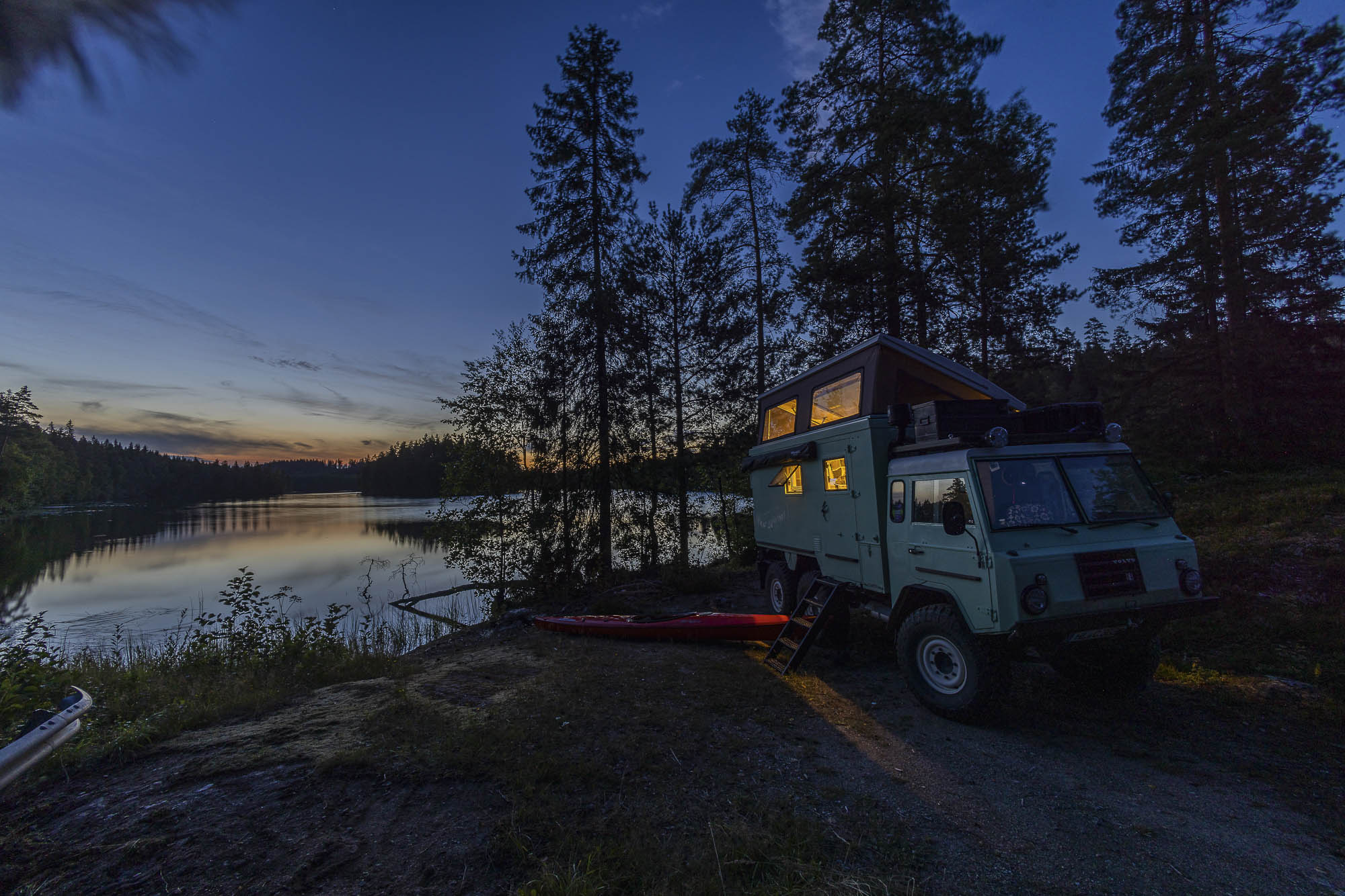 finnland reise mit camper und kayak