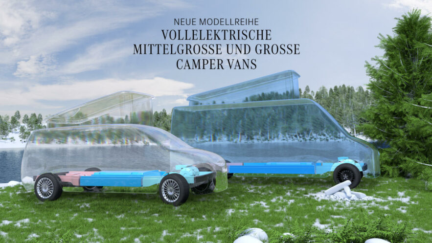 Mercedes-Benz stellt neue VAN.EA Elektro-Architektur vor