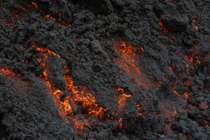 Symbolbild Lava auf Island