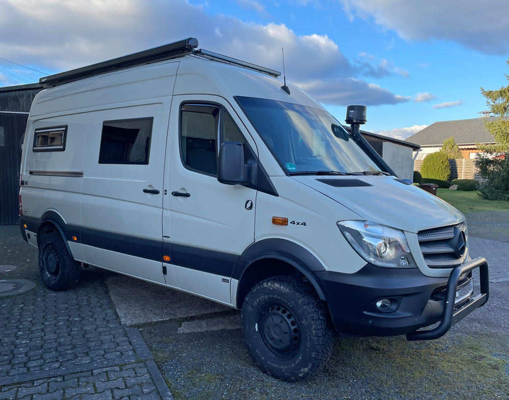 Mercedes Benz Sprinter 906 4x4 319 3l V6 Untersetzung autark - explorer ...