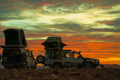 Camp in Namibia